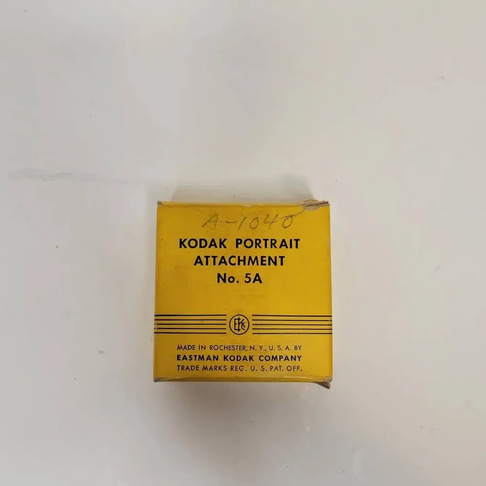 Vintage Kodak Portrait Attachment No. 5A in Original Package and Tin